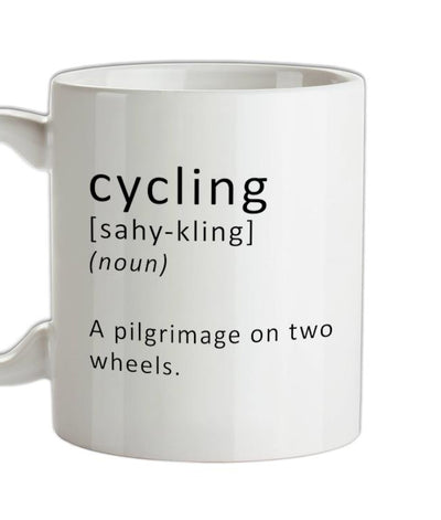 Funny Definition Cycling Ceramic Mug