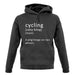 Funny Definition Of Cycling unisex hoodie