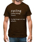 Funny Definition Of Cycling Mens T-Shirt