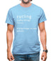 Funny Definition Of Cycling Mens T-Shirt