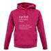 Funny Definition Of Cyclist unisex hoodie