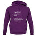 Funny Definition Of Cyclist unisex hoodie