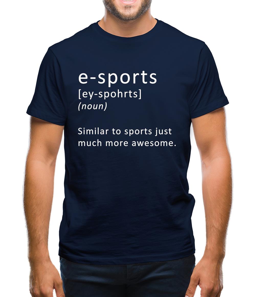 Funny Definition E-Sports Mens T-Shirt