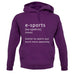 Funny Definition E-Sports unisex hoodie