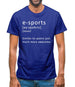 Funny Definition E-Sports Mens T-Shirt