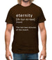 Funny Definition Of Eternity Mens T-Shirt