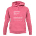 Funny Definition Of Gamer unisex hoodie
