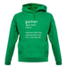 Funny Definition Of Gamer unisex hoodie