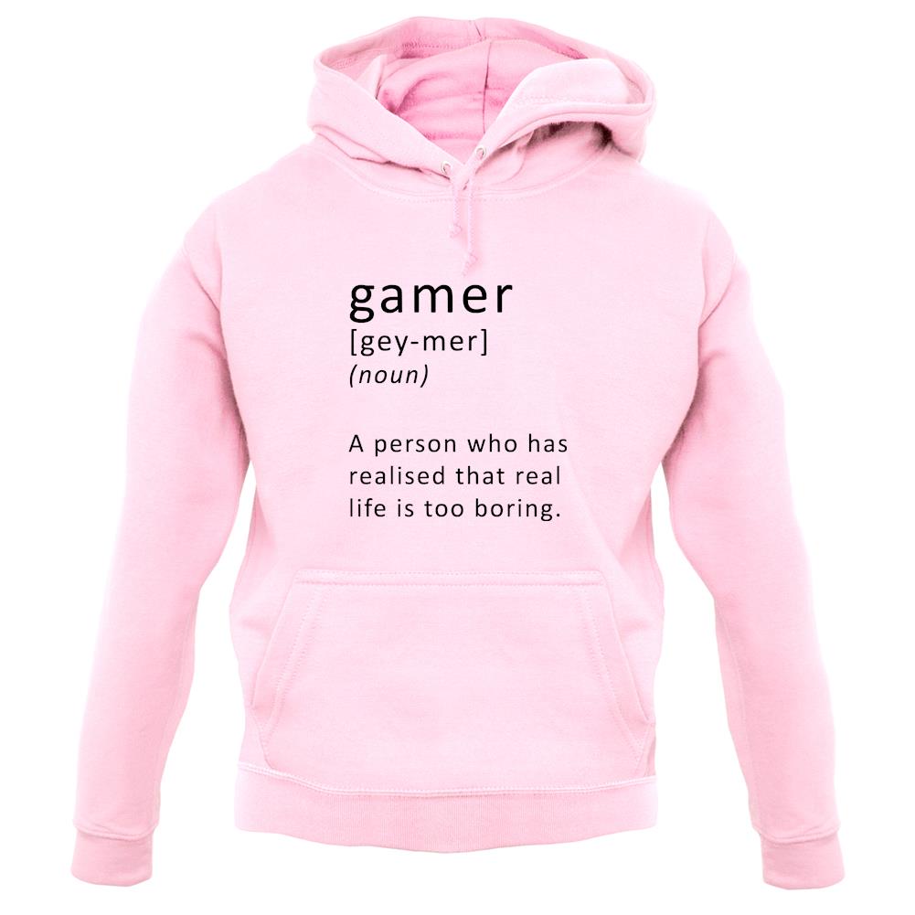 Funny Definition Of Gamer unisex hoodie