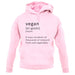 Funny Definition Vegan Unisex Hoodie