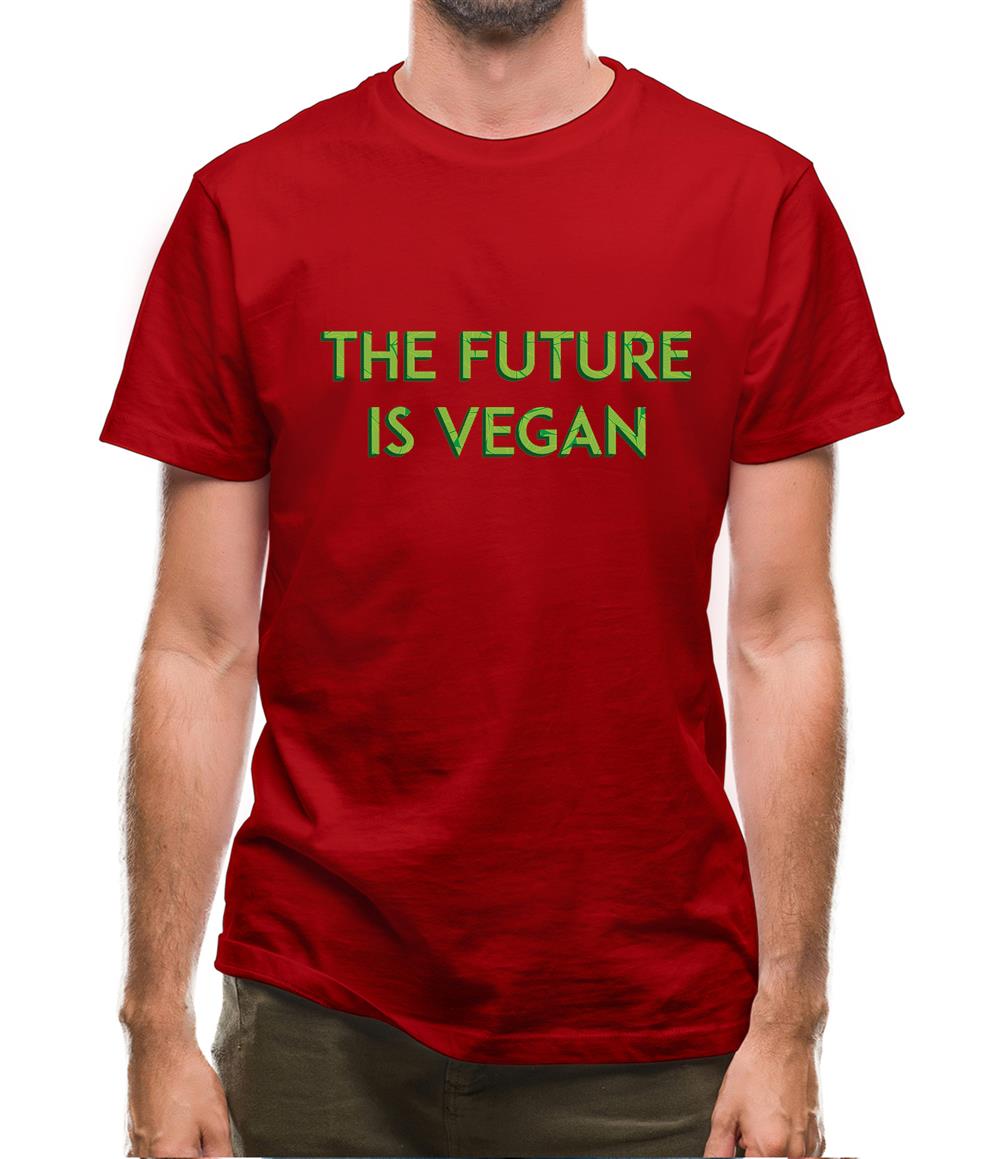 Future Is Vegan Mens T-Shirt