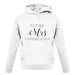 Future Mrs Chmerkovskiy unisex hoodie