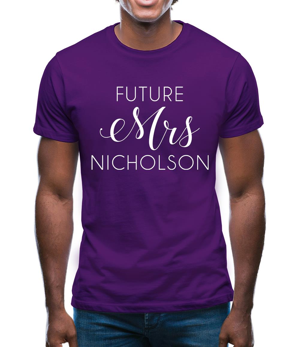 Future Mrs Nicholson Mens T-Shirt