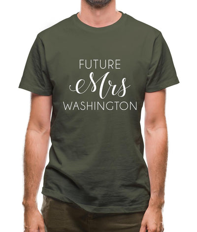 Future Mrs Washington Mens T-Shirt