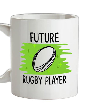 Future Rugby Player Ceramic Mug