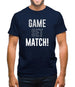 Game Set Match Mens T-Shirt