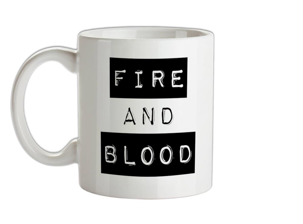 GOT House Saying -Targaryen Ceramic Mug