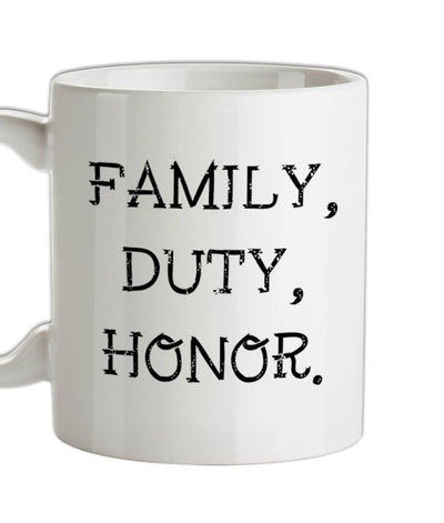 GOT House Saying - Tully Ceramic Mug