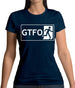 Gtfo (Get The F**K Out) Womens T-Shirt