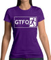 Gtfo (Get The F**K Out) Womens T-Shirt