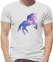 Galaxy Horse Mens T-Shirt