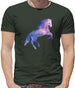 Galaxy Horse Mens T-Shirt