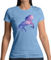 Galaxy Horse Womens T-Shirt