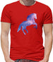 Galaxy Horse Mens T-Shirt
