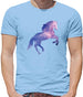 Galaxy Horse Mens T-Shirt