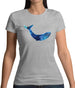 Space Animals - Whale Womens T-Shirt