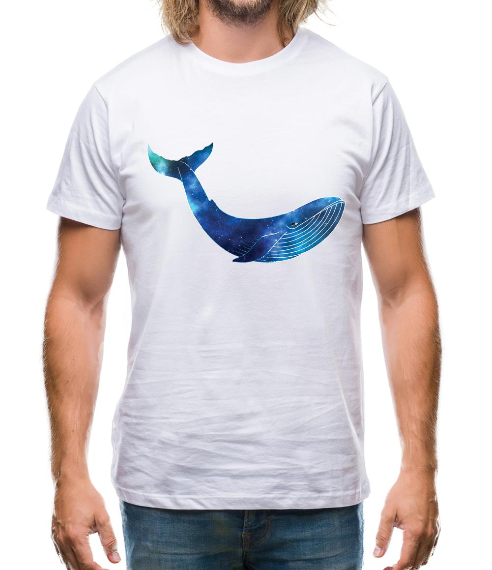 Space Animals - Whale Mens T-Shirt