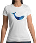 Space Animals - Whale Womens T-Shirt