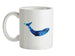 Space Whale Ceramic Mug