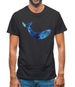 Space Animals - Whale Mens T-Shirt