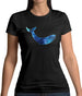 Space Animals - Whale Womens T-Shirt