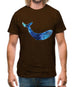 Space Animals - Whale Mens T-Shirt