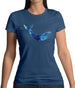 Space Animals - Whale Womens T-Shirt