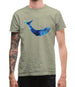 Space Animals - Whale Mens T-Shirt