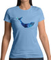 Space Animals - Whale Womens T-Shirt