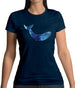 Space Animals - Whale Womens T-Shirt