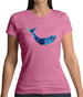 Space Animals - Whale Womens T-Shirt