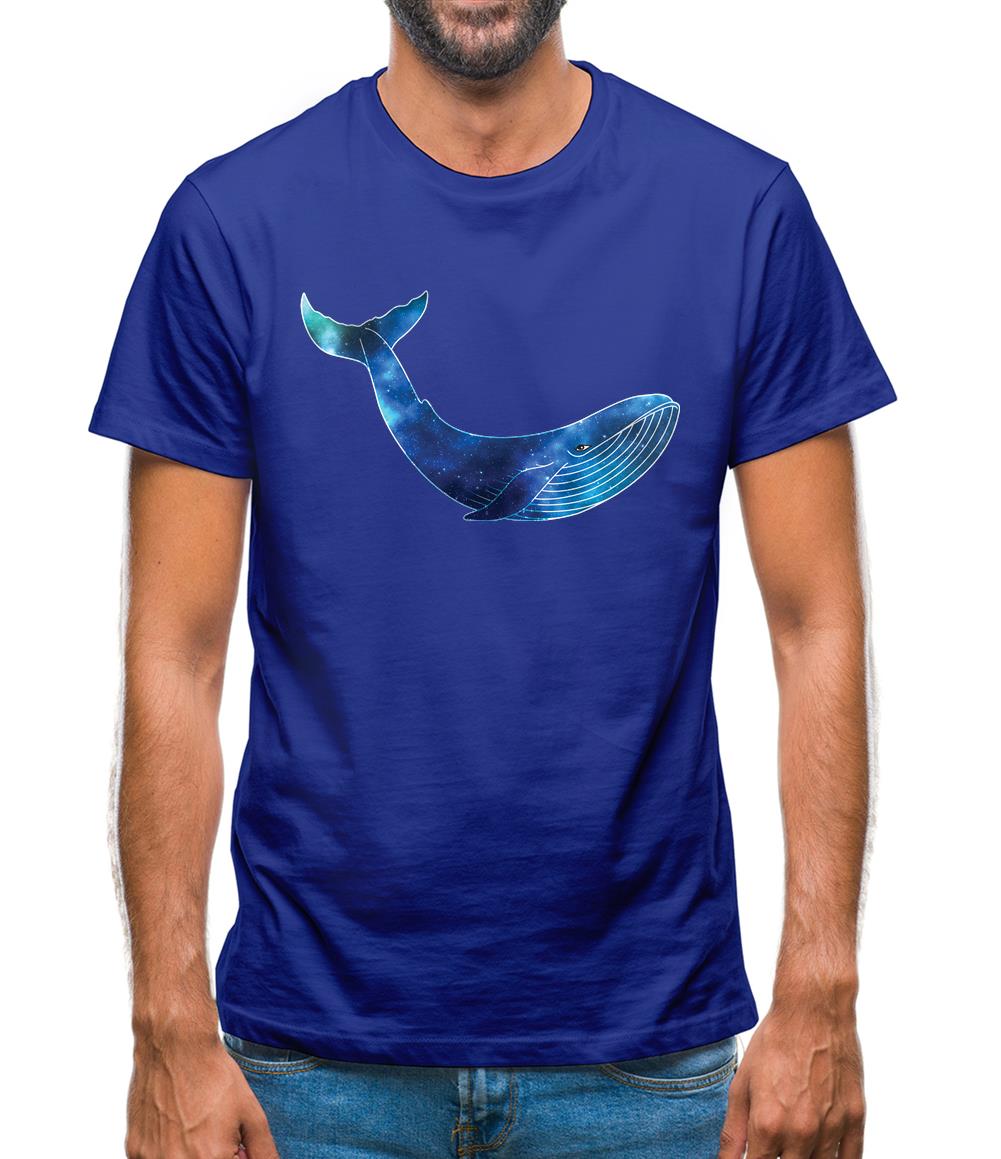 Space Animals - Whale Mens T-Shirt