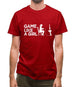 Game Like A Girl Mens T-Shirt