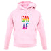 Gay Af unisex hoodie