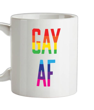 Gay AF Ceramic Mug