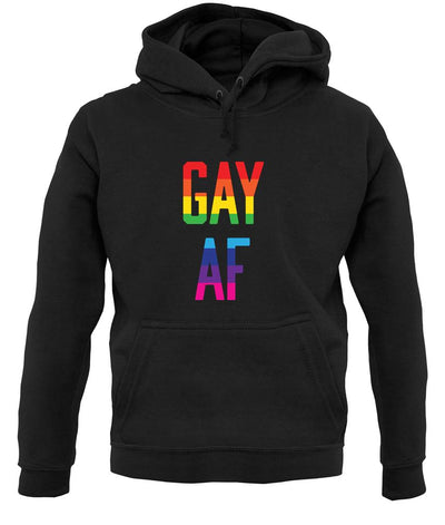 Gay Af unisex hoodie