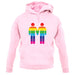 Gay Toilet Sign unisex hoodie