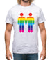 Gay Toilet Sign Mens T-Shirt