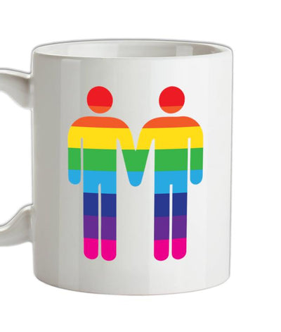 Gay Toilet Sign Ceramic Mug