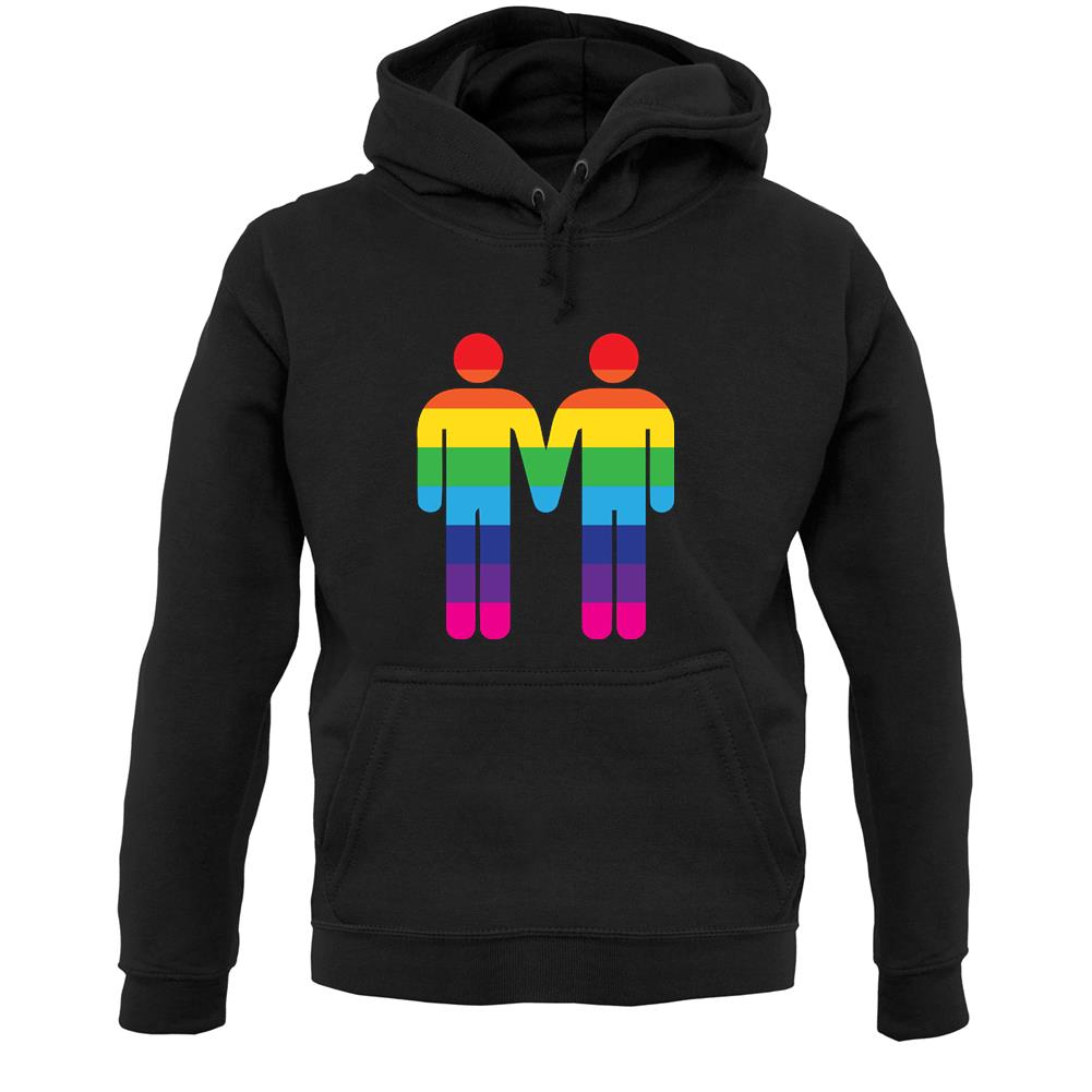 Gay Toilet Sign Unisex Hoodie